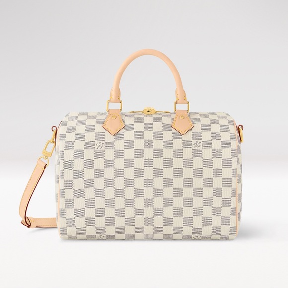 Louis Vuitton Speedy Bandoulière 30 Damier Azur - Picture 2 of 14
